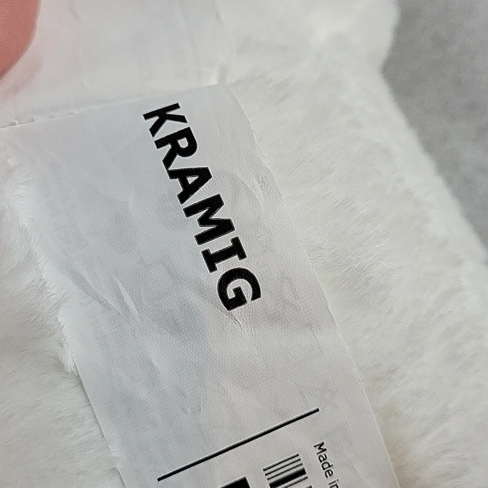 IKEA KRAMIG Panda Bear Plush Black & White Soft 12